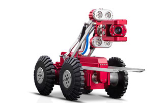 X5-HR robot de pipeline de boues aide à la détection intelligente des canaux souterrains urbains